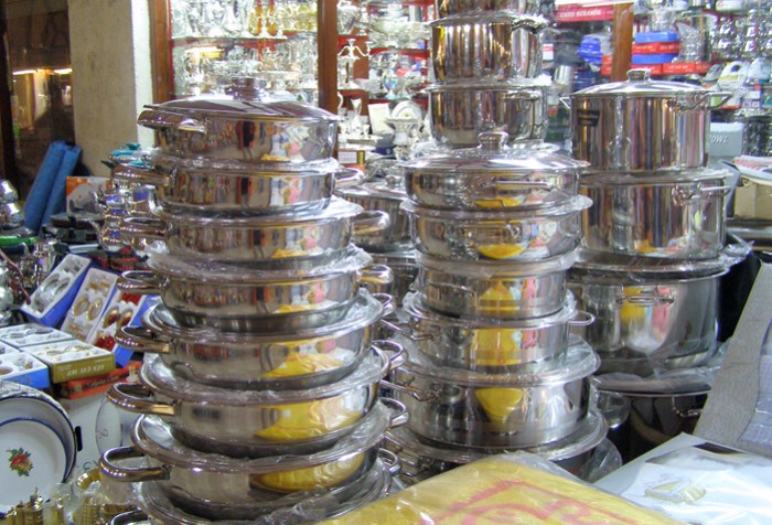 Edirne Bazar Ali Pasa Carsisi Marktstand