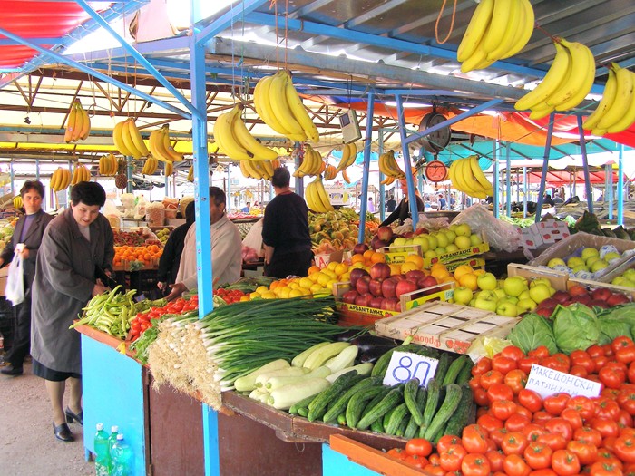 Ohrid Markt
