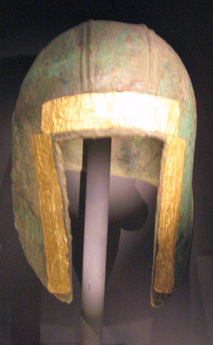 Thessaloniki, Archolog.Museum, Illyrischer Helm