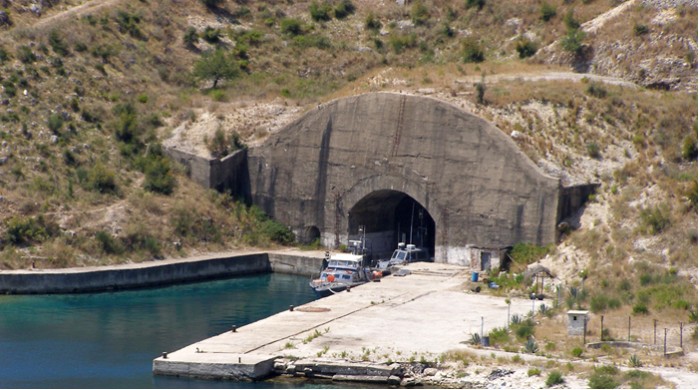 U-Boot-Bunker bei Himara